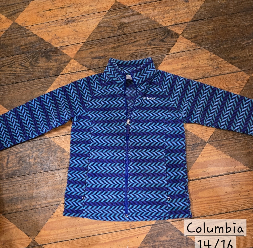 Girls fleece Columbia jacket